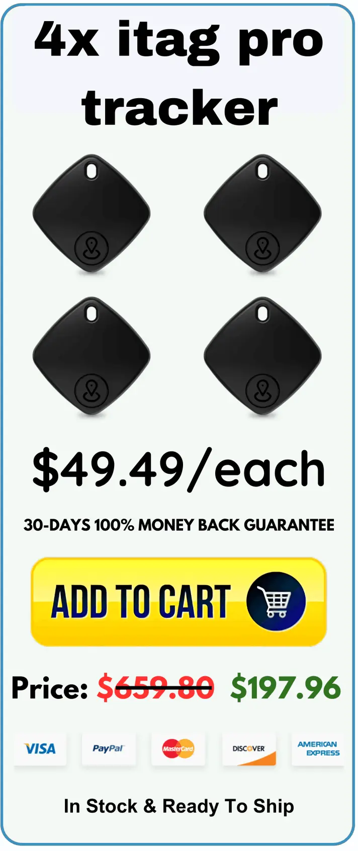 itagpro tracker Offer package price 