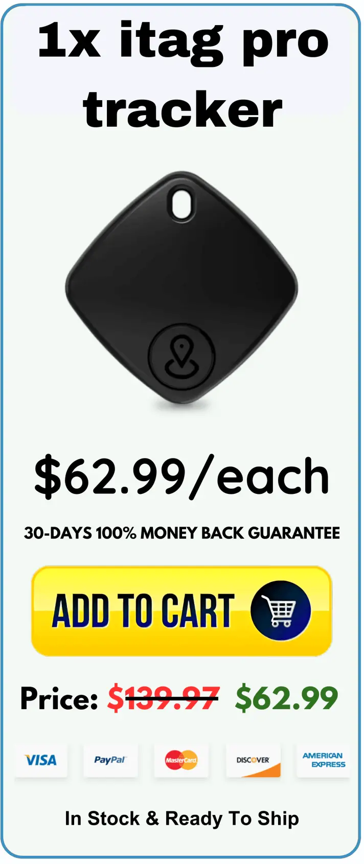 itag pro tracker Price